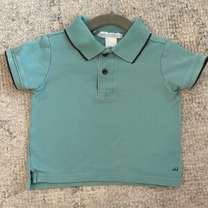 Janie & Jack- Teal Polo Shirt for Kids- SZ 12-18 months